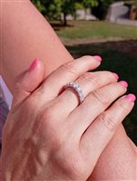 Vicenza - Piazzetta Palladio 2 - Anillo Golay Mujer Grace in Oro blanco Diamante 0.32 Ct ABTRE1480 2.36 F SI - ABTRE1480 2.36 F SI